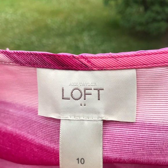 Ann Taylor Loft Striped Dress - Picture 3 of 6